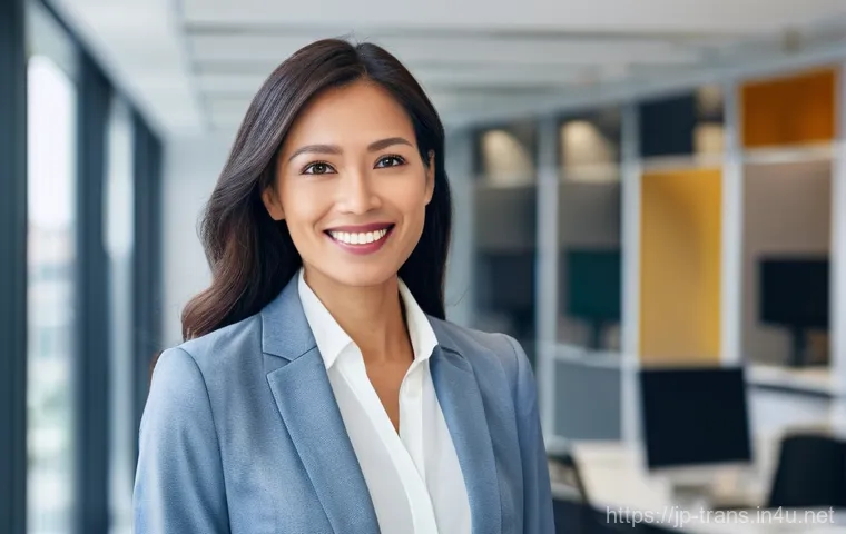 번역사 자격증 시험장에서의 팁 - **Prompt:** A focused adult student, wearing modest, casual attire like a layered t-shirt and cardig...